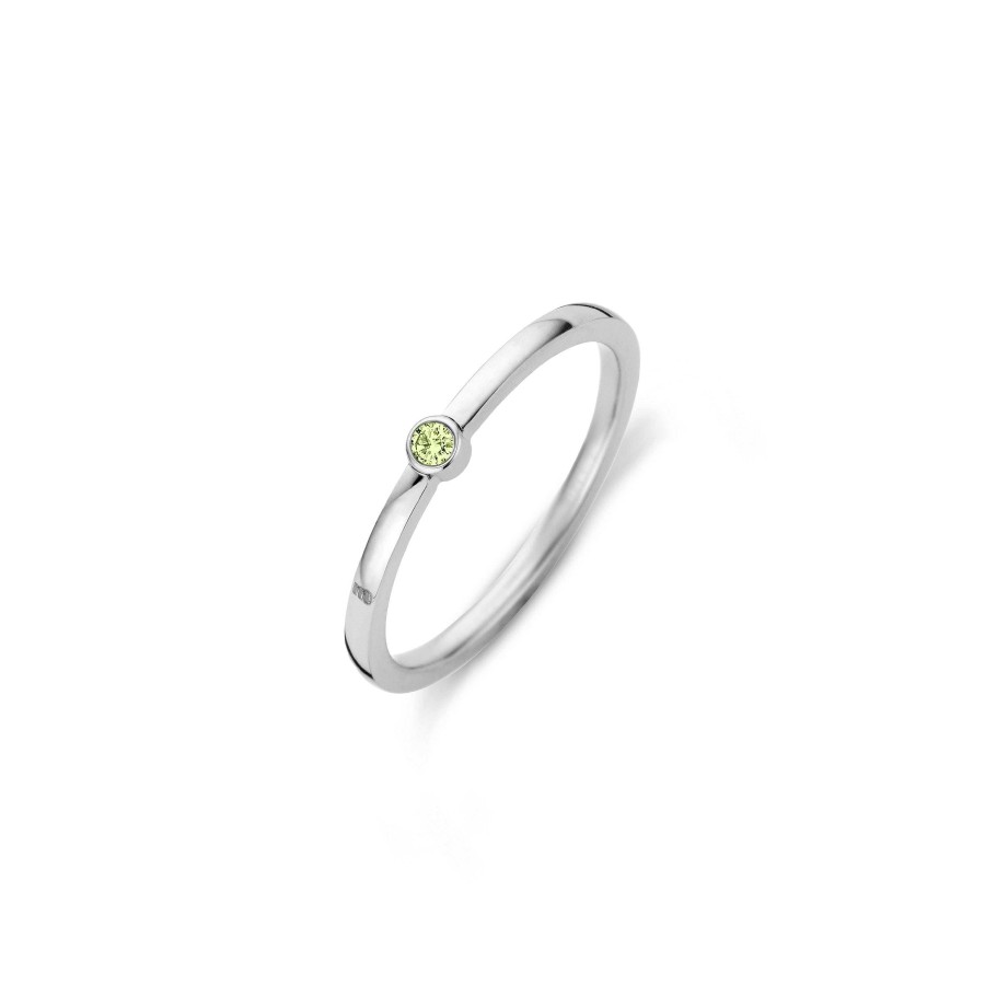 melano jewelry Melano Friends Mini Cz Ring Chrysolite Ringen