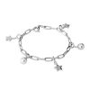 melano jewelry Melano Ornaments Christmas Charms Armband Set Zilver Armbanden