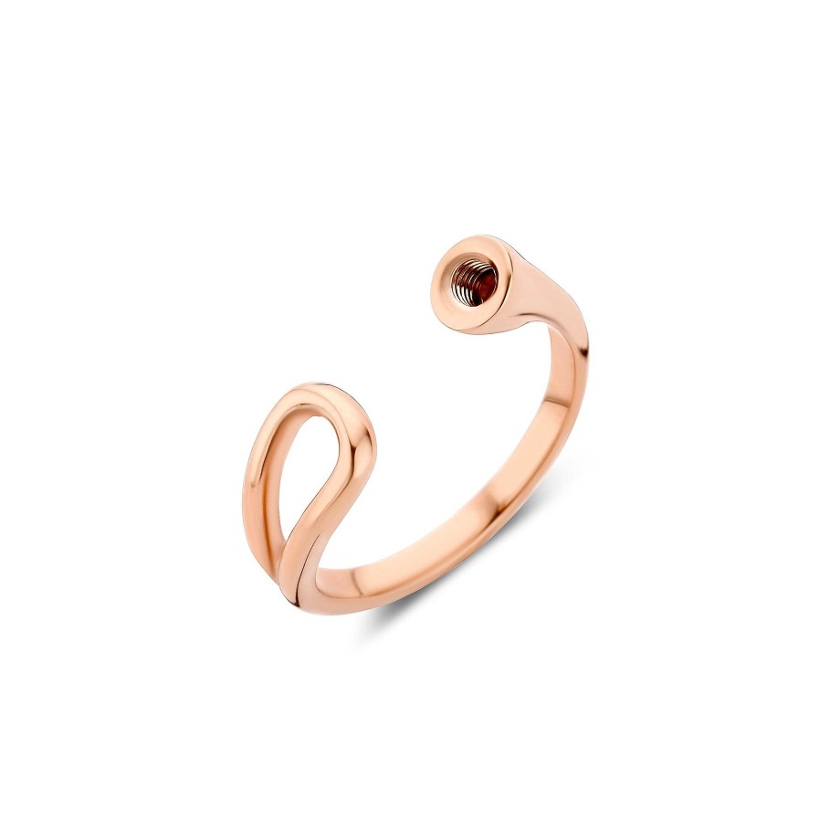 melano jewelry Melano Twisted Open Loop Ring Ringen