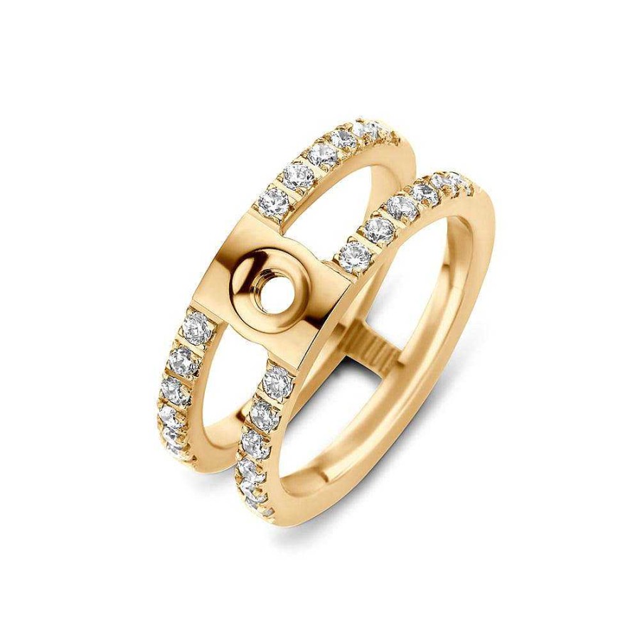 melano jewelry Melano Twisted Trista Cz Ring Ringen