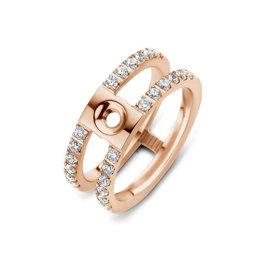 melano jewelry Melano Twisted Trista Cz Ring Ringen