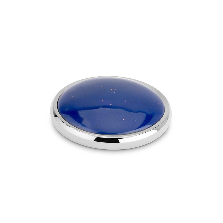 melano jewelry Melano Kosmic Gem Disk Steen Lapis Lazuli Steentjes